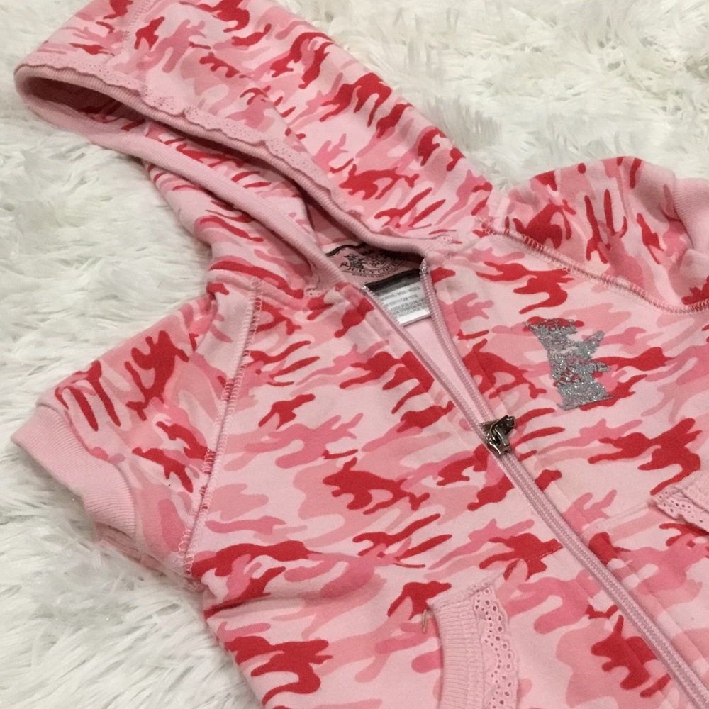 Infant Girls Juicy Couture Camo Jacket - Picture 2 of 4